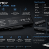Pin Laptop Li-ion 48Wh