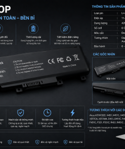 Pin Laptop Li-ion 48Wh