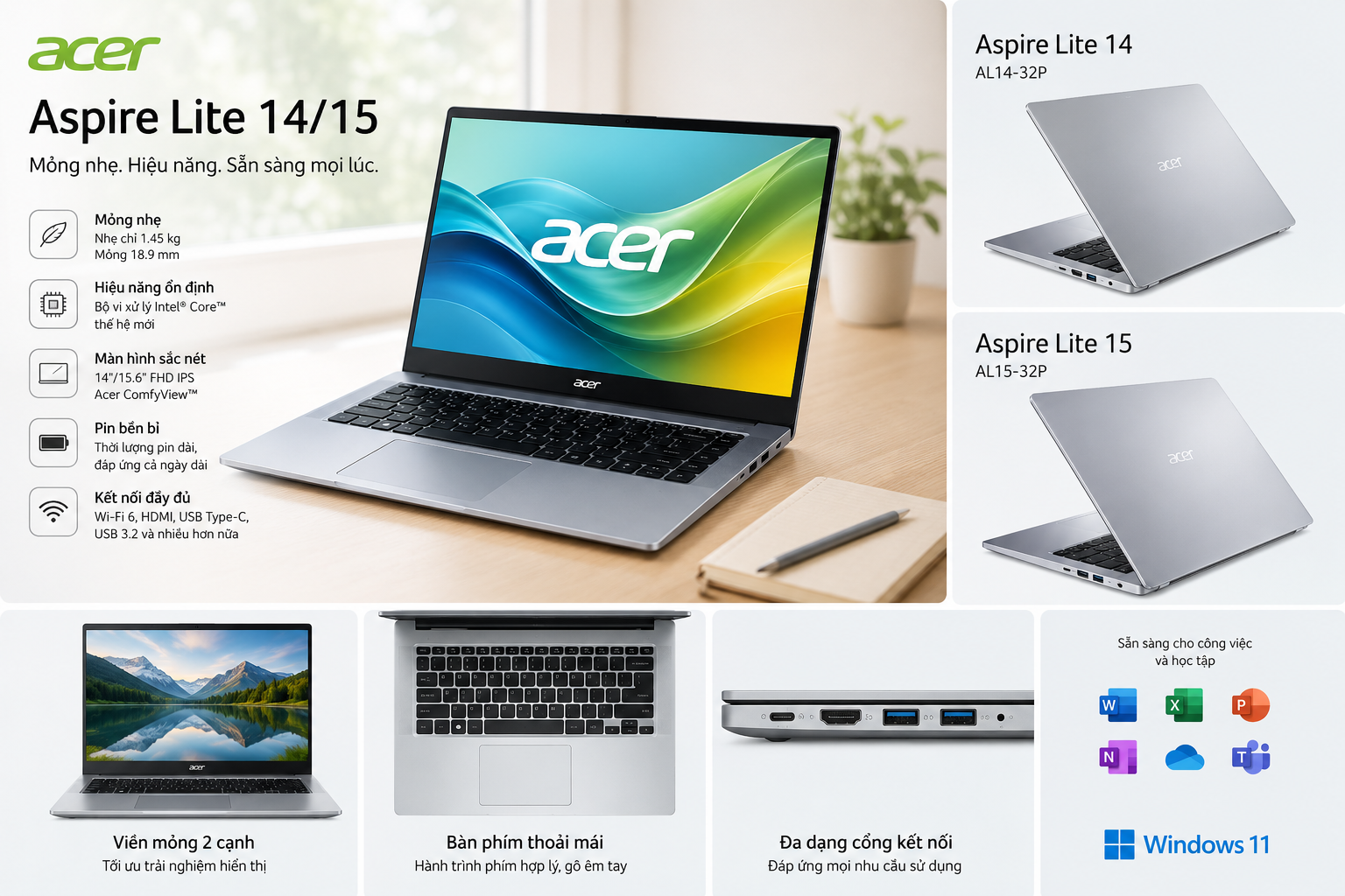laptop văn phòng bền đẹp dành cho mọi người