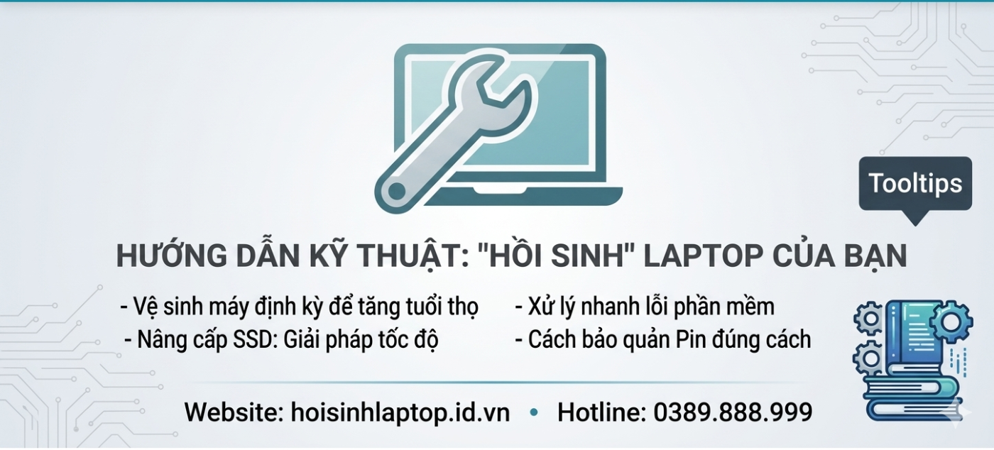 hướng dẫn sửa chữa bảo quản laptop tại nhà
