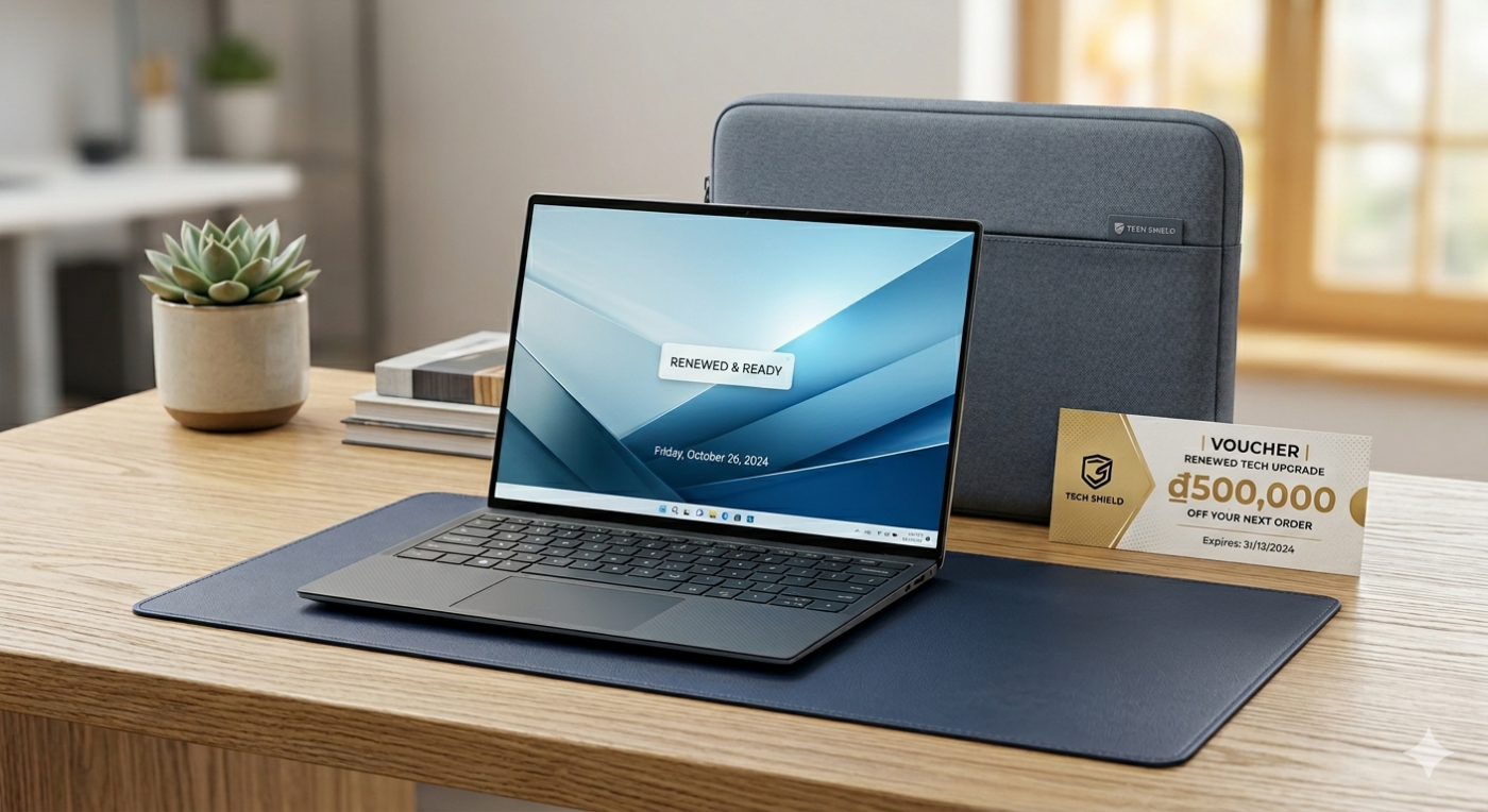 sự kiện quà tặng ngập tràn của shop hồi sinh laptop