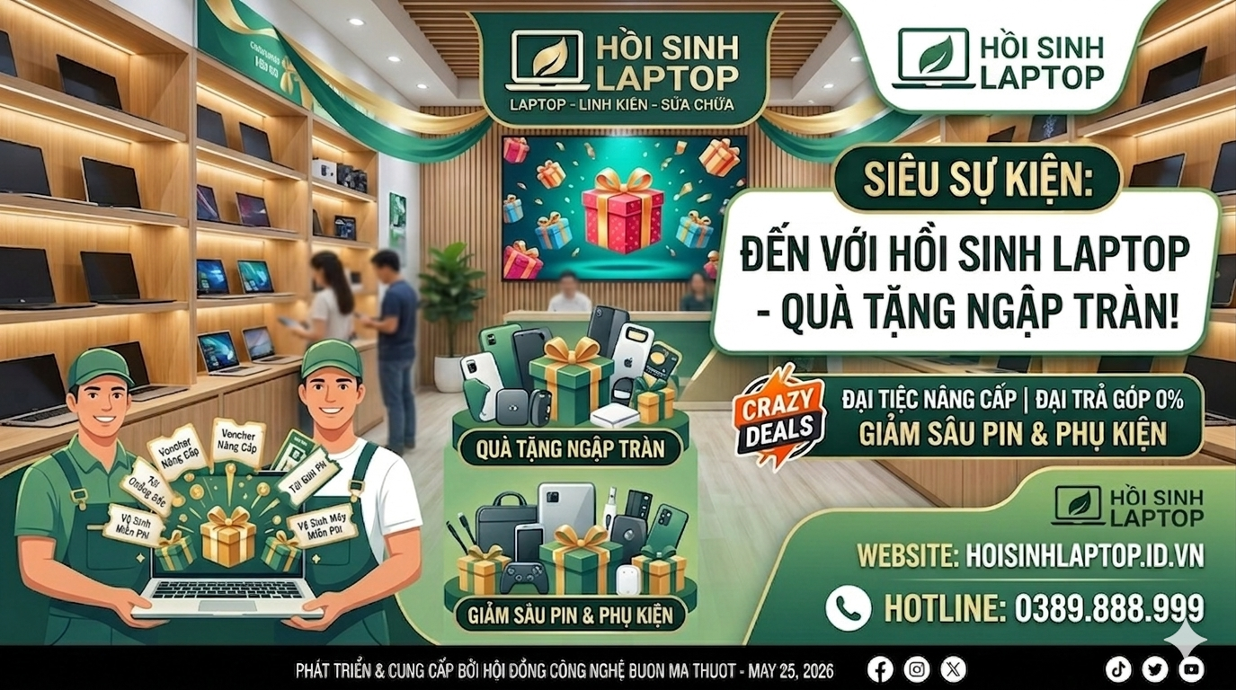 quà tặng ngập tràn