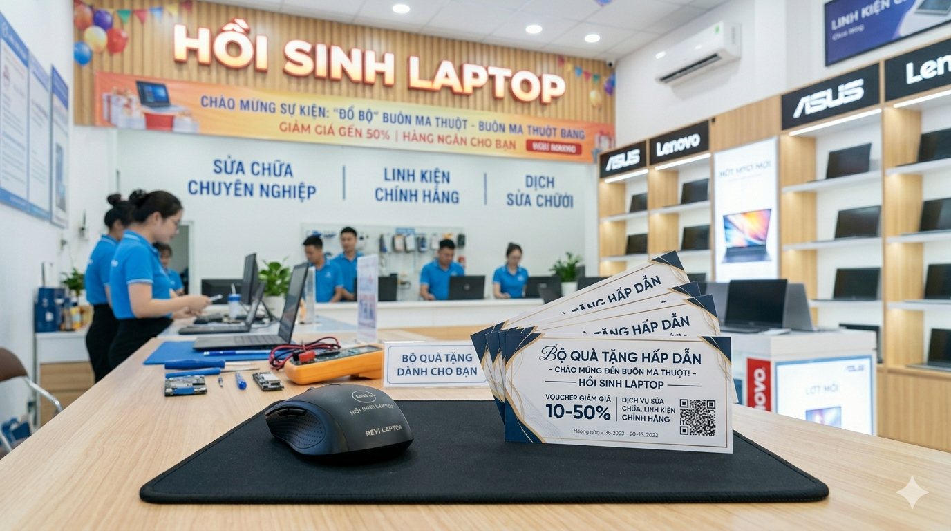 quà tặng hấp dẫn của sự kiện
