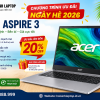 sự kiện uu đãi laptop mùa hè