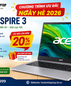 sự kiện uu đãi laptop mùa hè