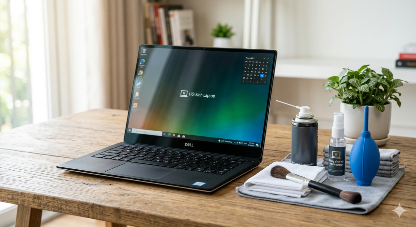 cách vệ sinh laptop
